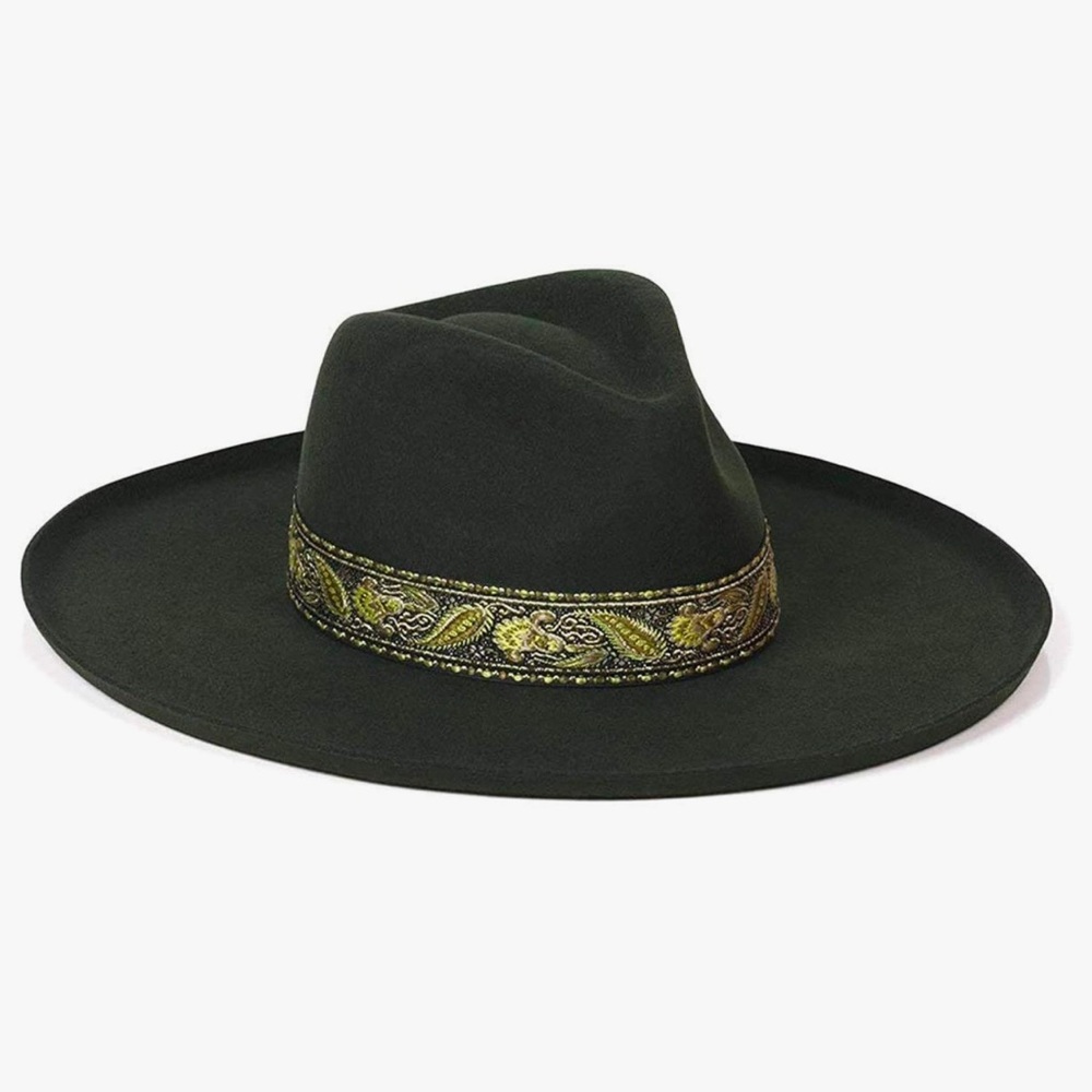 Lack of Color Women's Melodic Wide-Brimmed Wool Fedora